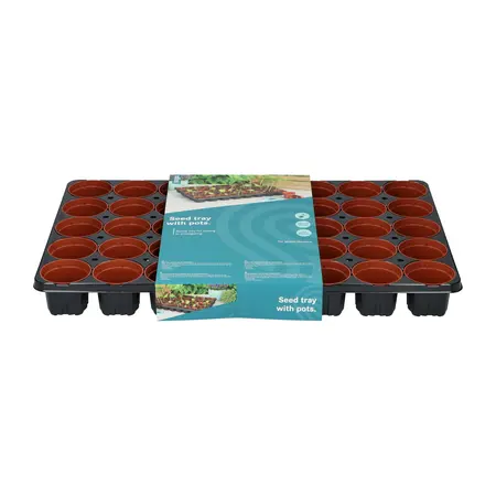 SOGO Kweektray incl. 40 plastic potjes - afbeelding 1