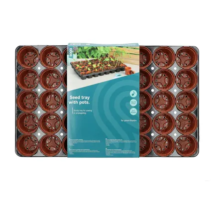 SOGO Kweektray incl. 40 plastic potjes - afbeelding 2