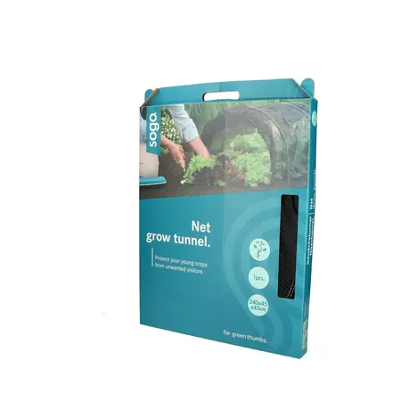 SOGO Kweektunnel zwart gaasnet - afbeelding 2
