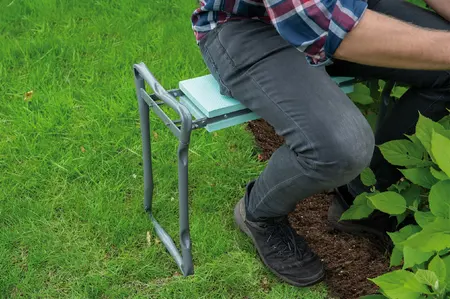 SOGO Opklapbaar kniel- en zitbankje - afbeelding 4