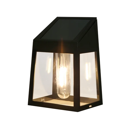 Solar Garden Solar wandlamp 9 x 7 x 13 cm zwart - afbeelding 2