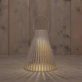 Solar hanglamp 24x20cm zand