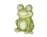 Solar kikker polyresin steady