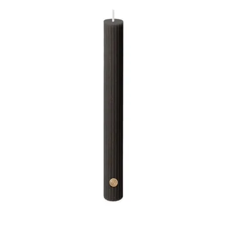 Spaas Dinerkaars ribbed zwart - 10 Branduren