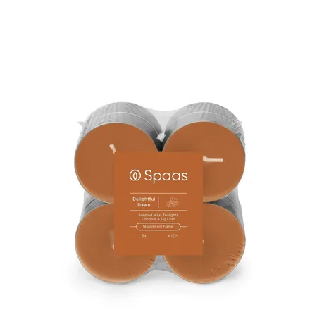 Spaas Geurtheelichten Delightful Dawn 8 stuks - brandtijd +- 10 uur