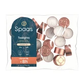 Spaas Theelichten - Rosé 25 stuks brandtijd +- 8 uur - afbeelding 1