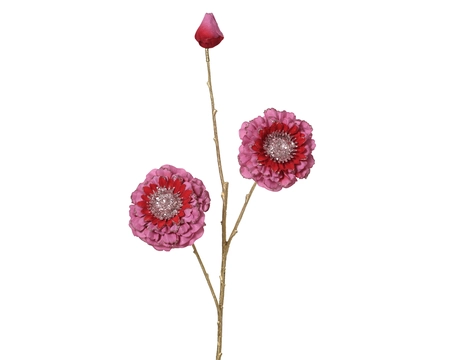 Spray polyester L17b9h74cm roze