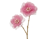 Spray polyester L20b12h75cm vintage roze