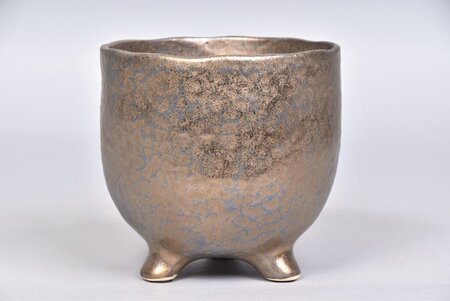 St Tropez Pot Bronze - 12 x 12 cm