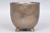 St Tropez Pot Bronze - 18 x 17 cm