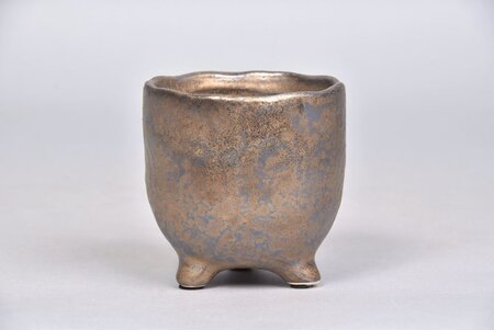 St Tropez Pot Bronze - 8 x 8 cm