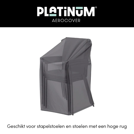 Stackable-/ Gassystem chair cover 67x67xH80/110 - afbeelding 2