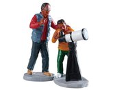 Stargazing, Set Of 2 - Lemax kerstfiguren