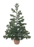 Startree Kunstkerstboom Albany pine op jute voet - H 60 cm