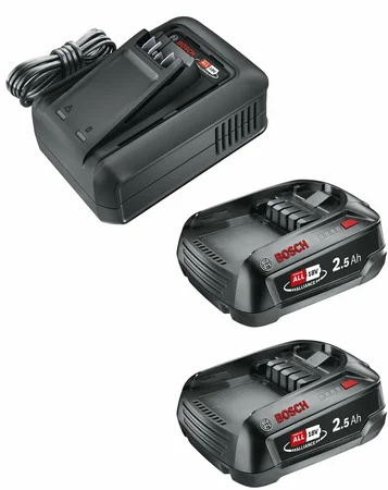 GARDENA Startset P4A QC oplader + 2x 2,5Ah accu's