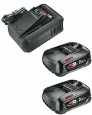 GARDENA Startset P4A QC oplader + 2x 2,5Ah accu's