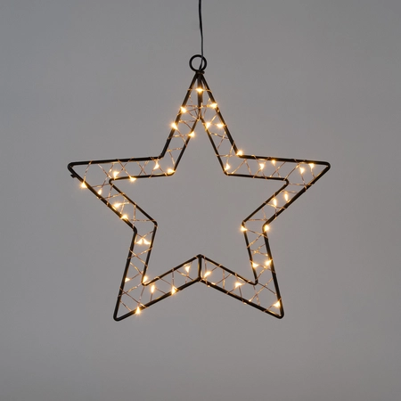 Ster 40l 30.5x30cm zwart - afbeelding 2