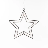Ster 40l 30.5x30cm zwart - afbeelding 1