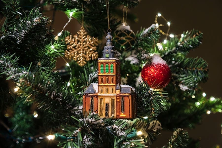 Stevenskerk kerstbal - Nijmegen - afbeelding 1