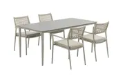 Stockholm tafel 180 + 4 liv zand - afbeelding 1