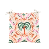 Stoelkussen 38x38cm palmboom