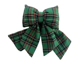 Strik dubbel kerstruit - B25xH40cm Groen
