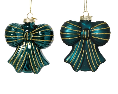Strik glas L9b4.20h10cm Emerald a2 - afbeelding 1