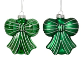 Strik glas L9b4.20h10cm jolly groen a2 - afbeelding 1