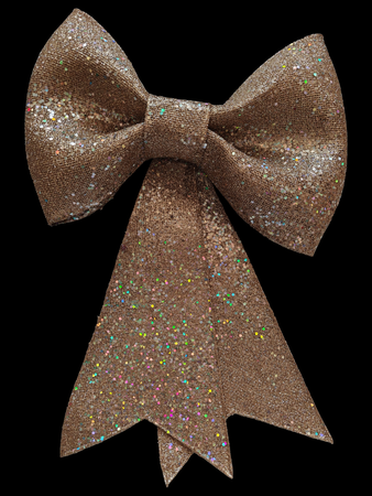 Strik glitter - B31xH40cm Goud