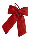 Strik glitterstof - B34xH50cm Rood