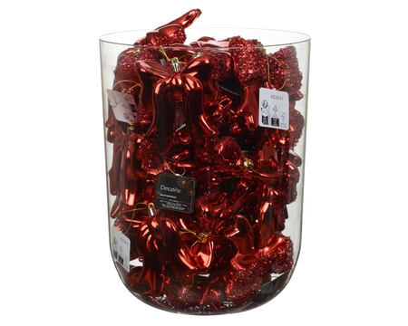 Strik plc L8.70b3.40h9.80cm kerstrood - afbeelding 1