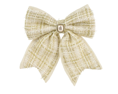 Strik polyester L3b18h21cm creme