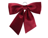 Strik polyester l57b62h3cm rood