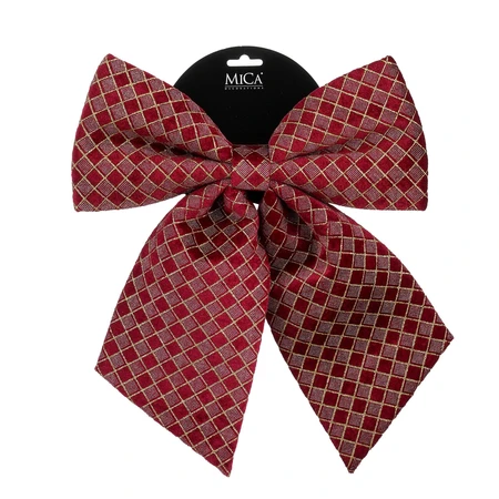Strik ruit d.rood - l28xb34xh3,5cm
