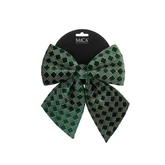 Strik ruit groen - l20xb23cm