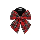 Strik ruit rood - l20xb23cm