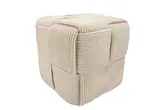 Stripe Sand Poef 40X40Cm