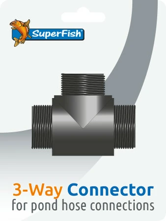 Superfish Aansluiting pond 3 way 1Stuk - afbeelding 2