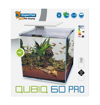 Superfish Aquarium qubiq 60 pro wit 1Stuk - afbeelding 2