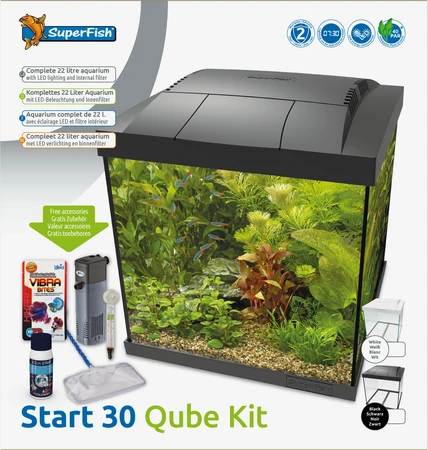 Superfish Aquarium start 30 qube kit zwart 1Stuk - afbeelding 3