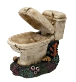 Superfish Aquariumdecoratie bubble toilet 1Stuk