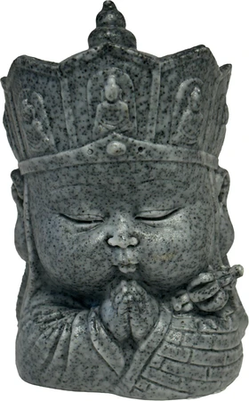 Superfish Aquariumdecoratie eco monk face 1Stuk