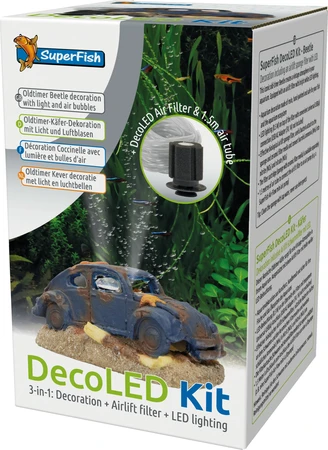 Superfish Aquariumdecoratie led set beetle 1Stuk - afbeelding 1