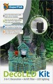 Superfish Aquariumdecoratie led set kasteel 1Stuk - afbeelding 2