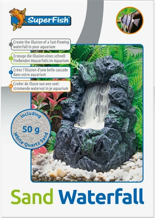 Superfish Aquariumdecoratie zand waterval set 1Stuk - afbeelding 2
