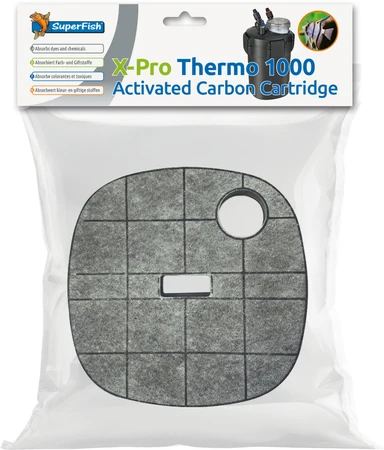 Superfish Cartridge x pro thermo 1000 carbon 1Stuk