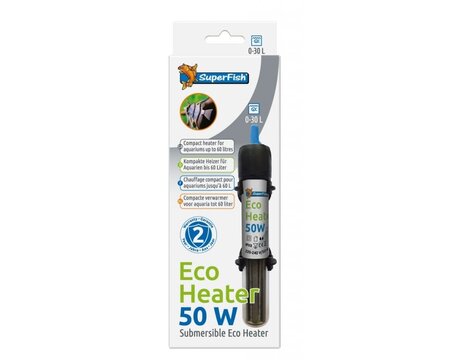 Superfish eco heater 50w 0-30l (17cm)