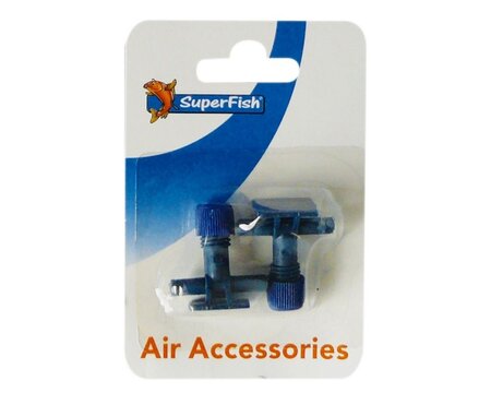Superfish luchtslang kraan 2 stuks