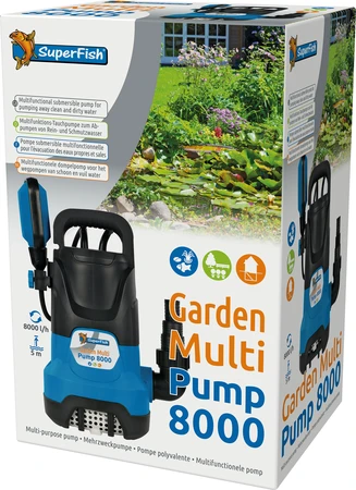 Superfish Pomp garden multi 8000 1Stuk - afbeelding 1