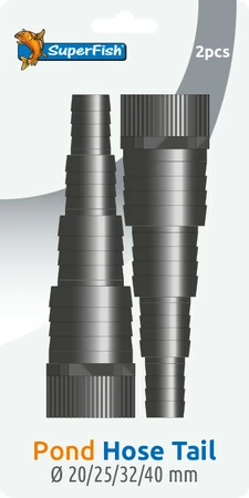 Superfish Slangtule pond d20/25/32/40mm 2Stuks - afbeelding 1